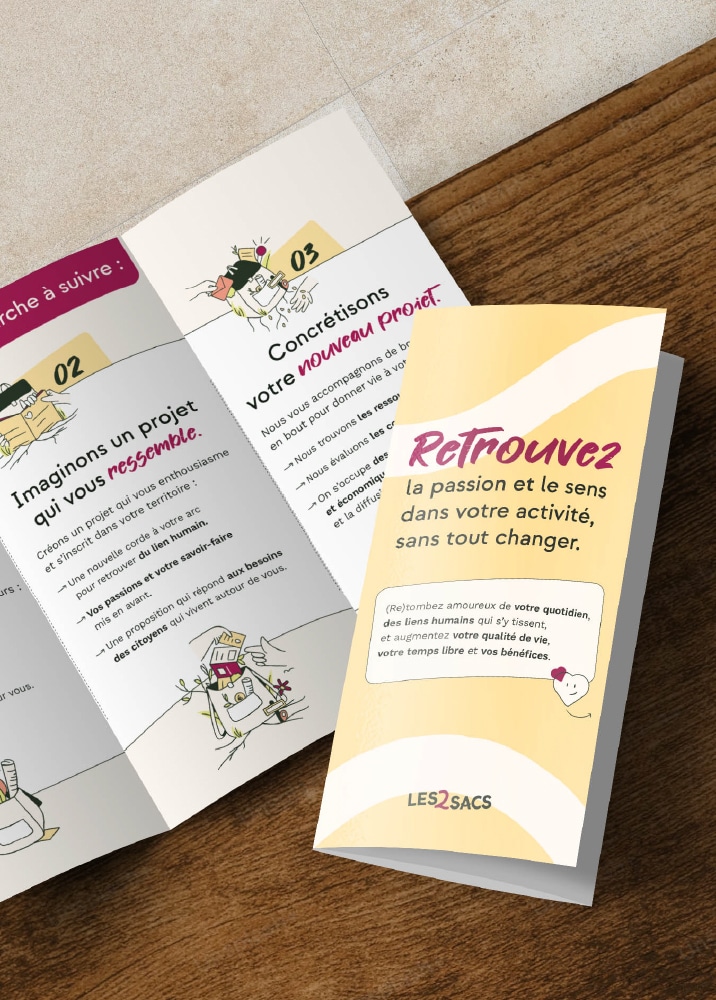 Brochure Les 2 sacs